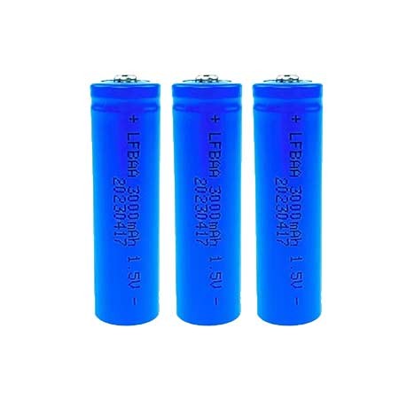 1.5V 3000mAh二硫化亚铁电池 AA 一次性锂电池 不可充电电池