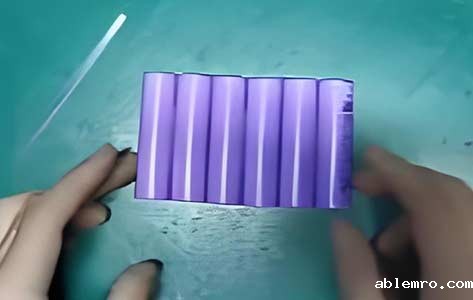 宁德6节18650电池组装12V锂电池组5.2A适用手电筒电动玩具车载吸尘器