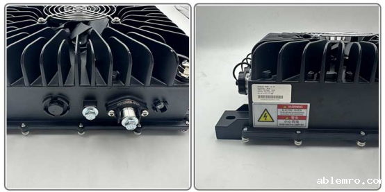 风冷式 3.3KW72V 车载充电机 电动车充电器实物图