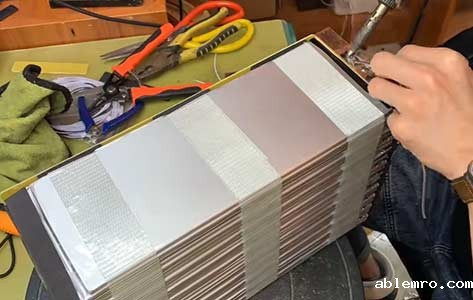懂锂电选软包SK74.4三元锂电池定制72v80ah,适用两轮三轮电动车