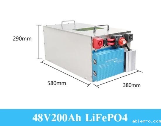 厂家直销酸铁锂电池组48v 200ah光伏储能电池组可定制